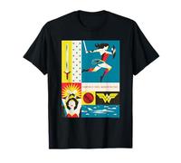 WB 100: Wonder Woman Champion Of Truth Icons Poster Maglietta