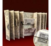 WB Harry Potter Mapa dei , Mappa dell' di Magia, Adatta per Oggetti di Cosplay Caccia al Magico, Regali di Festa, Decorazione a Tema Magico