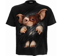 WB Studio - Gremlins - Gizmo - Front Print T-Shirt Black XL Black
