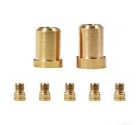 WB28X24757 Kit di conversione propano per asciugatrici, set di ugelli in rame da 7 pezzi per cambio gas naturale a LP, montaggio adattatore completo per cucinare all'aperto efficiente, parti di
