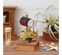 WB66001 - DIY PUZZLE BOAT - ONE PIECE - WA-GU-MI LAW'S SUBMARINE
