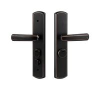 WBBAYDRFR Maniglia for porta antifurto for camera da letto interna Accessori for serratura in lega Silenzioso