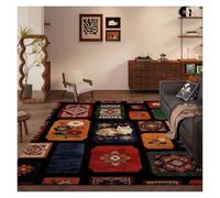 WBBML Tappeto Balcone Esterno a Pianta Aperta Runner per Corridoio e Entrata Passatoia Ufficio Mensa(A,200x350cm/6.56x11.48ft)