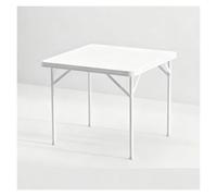 WBBML Tavolino da Esterno Bianco Gartentisch Klein Camping Klapptisch Sala da Tè Sala Riunioni