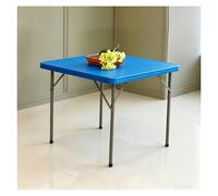 WBBML Tavolino Esterno Kleiner Balkontisch Leggero e Facile da Spostare Höhenverstellbarer Klapptisch Terrazze Sul Tetto Bar(Blue)