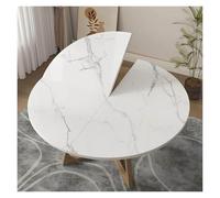 WBBML Tavolo Rotondo da Pranzo Piano Tondo in Legno Senza Gambe Struttura Robusta Grande Vassoio Pieghevole Sala Studi Sala Banchetti(150cm/59in)