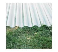 WBBML Tegole Plastica Tettoia Lamiera Ondulata Finto Isolamento Acustico Pannelli Policarbonato Edifici Urbani Moderni, Edifici per Uffici(0.9x1.4m/2.95x4.59ft)