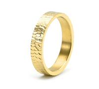 WBDWWTD Anello in Oro 18 carati con Scala di Drago, Anelli per Dito Indice di Coppia, Ghiaccio sgualcito per Regali