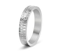 WBDWWTD Anello in Oro 18 carati con Scala di Drago, Anelli per Dito Indice di Coppia, Ghiaccio sgualcito per Regali