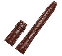 WBDWWTD BHOLASA Leather Watch Band Compatibile per Cinghie di Sostituzione Classic Alligator Texture 20mm 21mm 22mm per IW5009 IW3777 Rivets Watch Cingcio
