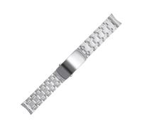 WBDWWTD BHOLSA For Omega Strap Metal Watchband New Seamaster Diver 300M Push Slider Buckle 316L Stainless Steel 20mm Watch Band