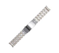 WBDWWTD BHOLSA For Omega Strap Metal Watchband New Seamaster Diver 300M Push Slider Buckle 316L Stainless Steel 20mm Watch Band