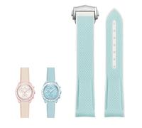 WBDWWTD BHOLSA Rubber Silicone Curved End Watches Band New Watchbands 20 mm Watch Strap For Omega X Swatch Joint MoonSwatch Celestial Sports