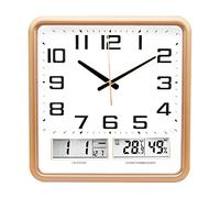 WBDWWTD Creative quadrate Orologio Quadrato LED Digitale Temperatura Digital Display Mute Mute Multifunction Orologio Night Light Function Orologio da Parete Orologio da Parete Moderno Orologio