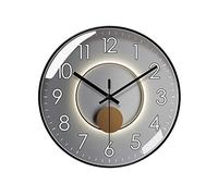 WBDWWTD DECIVIMENTO DEL MOLTO OFFICILE MODERNO COLLO COLLO MODOTURA LIGHTURA COLLO COLLO DI LUGO DELLA parete silenziosa semplice orologio digitale rotondo da 25 cm/30 cm/35 cm Dure orologi per camere