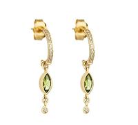 WBDWWTD Orecchini a Bottone in Argento Sterling al 100% per Le Donne Orecchini Pendenti Geometrici con zirconi Pendenti