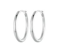 WBDWWTD Orecchini a Cerchio minimalisti in Argento Sterling 925, Orecchini Piercing alla cartilagine in Oro Bianco per Donne