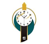 WBDWWTD Orologio da Parete di Moderno in Stile Europeo Orologio di Lusso personalità Creativa Orologio da Parete per la Decorazione degli uffici Domestici , 36 * 58 cm (36 * 58 cm)