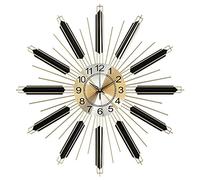 WBDWWTD Orologio da Parete Nuovo Orologio Silenzioso in Metallo in Stile Cinese CORRITURA Corridore No TULLA della della DELL'OCCULENZA DELL'OCCCUriti da Parete Orologio da Parete Moderna