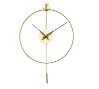 WBDWWTD Orologio sospeso di Ferro Senza Dare Un Pugno all'orologio da Parete silenziosa