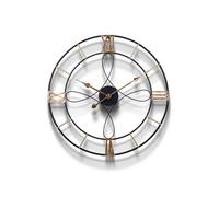 WBDWWTD Orologio sospeso di Ferro Senza Dare Un Pugno all'orologio da Parete silenziosa
