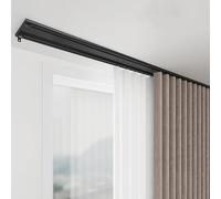 WBDWWTD Ultra-Thin Sisterna di Curtine con Due Rami d'Allocazione Alluminio, Tramite Privato per Uditori in Aria Libera con Pannelli da Soffitto, Elegante Installazione Senza Fili