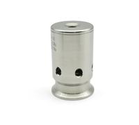 WBHFOIKNMS 1.5 "2" three-clamp ring Outer diameter 50.5mm64mm, 1-4bar Pressure SUS 304 valve Pressure valve(Ferrule OD 50.5mm,3 Bar) WBHFOIKNMS