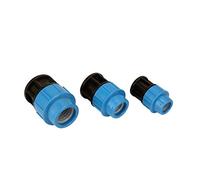 WBHFOIKNMS Garden Hose Fittings 5 Pieces of 20/25/32mm Pipe Interface PE Pipe End Cap End Fitting Connector Plumbing Pipe Fitting (Color : 32mm) WBHFOIKNMS