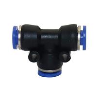 WBHFOIKNMS Garden Plumbing 50 Pcs 6mm Slip Lock Quick Tee Connectors Butt Joints Mist Cooling Reptile Fogger Accessories Pneumatic Pipe Fittings (Diameter : 6mm) WBHFOIKNMS