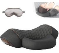 Wbietu Callixe Thera - Cuscino cervicale Callixe, cuscino massaggiante riscaldato per il collo, cuscino ergonomico per massaggio al collo, cuscino regolabile per dormire (B-heat+funzione massaggio)