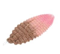 WBLSPA Capelli all'Uncinetto Afro Culs Riccioli Afro Sintetici Profondi Treccia all'Uncinetto Ombre Intrecciare Le Estensioni dei Capelli per Le donne-27-613-2311-30 pollici-75 cm-1pcs/lotto