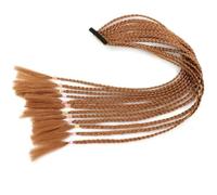 WBLSPA Estensioni dei Capelli Coda di Cavallo Intrecciata Sintetica con sfumatura Elastica Trecce Lunghe Colorate Coda di Cavallo per Bambini Donne -30-24 Pollici