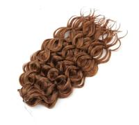 WBLSPA Estensioni dei Capelli Intrecciati Oceano Trecce Sintetiche all'Uncinetto Afro Curl Hawaii Ricci Ombre Nero Rosa Acqua Treccia per donne-M350-30-17-144-18 pollici-45 cm-Cina-7 Pezzi/Lotto