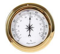 WBMKH Orologio in Ottone Stazione meteorologica Barometro Temperatura Igrometro Orologio e Orologio TID 145mm