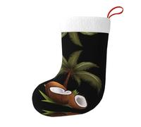 WBQLSL 45 x calzini decorativi natalizi da 28 cm, bellissimi calzini decorativi per alberi di cocco, feste di Natale e cerimonie