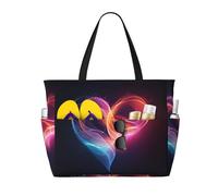 WBQLSL amore modello spiaggia borsa da viaggio per palestra/piscina/supermercato shopping/breve viaggio
