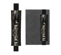 WBQLSL Astuccio per penne con motivo antropomorfismo con gufo animale, fascia elastica, adatto per regali di compleanno per ragazze, festa degli insegnanti, stagione di laurea, scatola regalo di