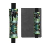 WBQLSL Astuccio per penne con motivo Little Bridge in The East con fascia elastica, adatto per regali di compleanno per ragazze, festa dell'insegnante, stagione di laurea, confezione regalo per