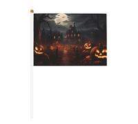 WBQLSL Bandiera stampata per la vigilia di tutti i doni - adatta per baseball, basket, calcio e cheerleader