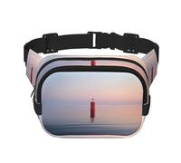 WBQLSL Beacon at Sea - Marsupio elegante, leggero, da viaggio, impermeabile, resistente all'usura