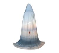 WBQLSL Beacon L - Mantella stampata con cappuccio, per cosplay, feste di Halloween, S/M/L