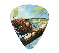 WBQLSL Bellissimi plettri Grasshopper per chitarra (sottili/medio/spesso) adatti a tutti i tipi di strumenti a corda,