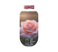 WBQLSL Blooming Roses - Set di coperte per neonati, sacco a pelo traspirante, morbido e delicato sulla pelle