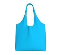 WBQLSL Borsa a tracolla blu chiaro tinta unita - comoda da trasportare, adatta per shopping, lavoro e studio