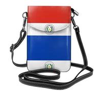 WBQLSL Borsa a tracolla con stampa bandiera del Paraguay, tracolla regolabile estesa, scomparti multipli, custodia per chiavi e cosmetici