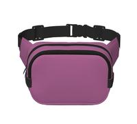 WBQLSL Borsa a tracolla stampata rossa dell'uva di colore solido, borsa a tracolla elegante, borsa leggera del petto di sport di viaggio