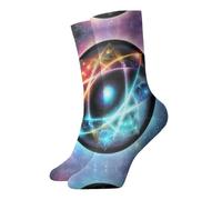 WBQLSL Calze casual a metà polpaccio con motivo universo meraviglioso, caldo, confortevole, traspirante, delicato sulla pelle, versatile per OutingsV