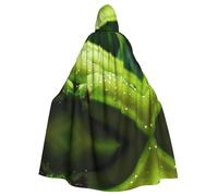 WBQLSL Canna o Indian Shot Halloween mantello in maschera con cappuccio mantello rave party costume (lunghezza 147 cm/cappuccio altezza 38 cm)