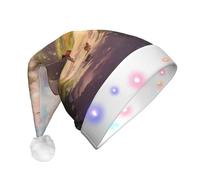 WBQLSL Cappello da festa caldo e peloso con quattro lune, perfetto per decorazioni e regali per feste