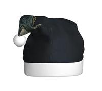 WBQLSL Cappello di Babbo Natale stampato con gufo al chiaro di luna, decorazione per feste di Natale/Capodanno, cappello da spettacolo teatrale